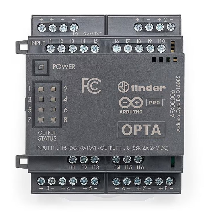 Módulo de expansión digital Arduino Opta Ext D1608S-1