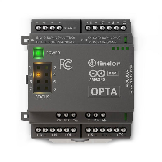 Módulo de expansión analógica Arduino Opta EXT A0602-1