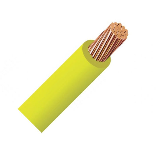 Cable primario 12 AWG, amarillo - metro-1