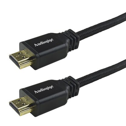 Cable Audiopipe HDMI a HDMI 4K de 1.8 m con conectores de oro-1