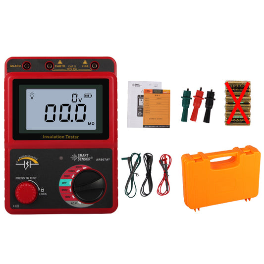 Megohmetro digital Smart Sensor AR907A+-2