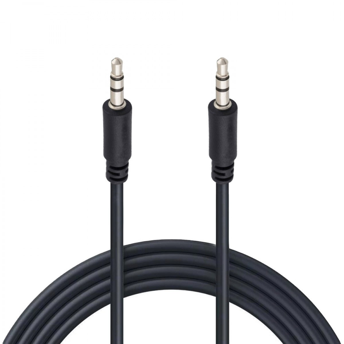 Cable de audio N.A. de 3.5mm a 3.5 mm estéreo de 1.8 m de conectores dorados-1