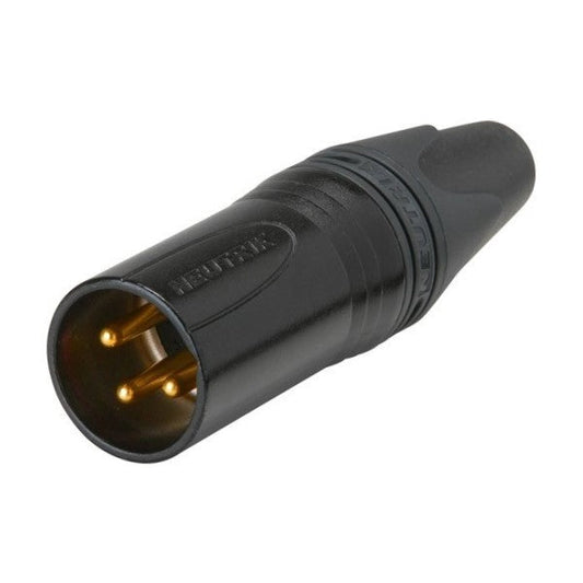 Conector Neutrik XLR macho, negro-1