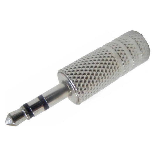 Conector de audio N.A. de 3.5 mm estéreo, metálico-1