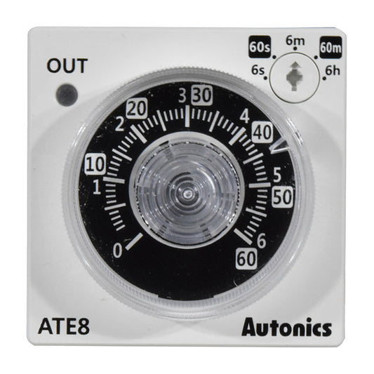 Temporizador analógico Autonics de retardo 8 pines ATE8-46-2