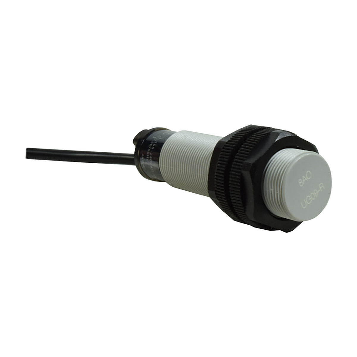 Sensor capacitivo Autonics M18 alcance 8 mm NA 100-240V CA CR18-8AO-1