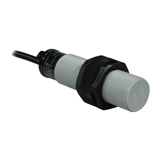 Sensor capacitivo Autonics M18 alcance 8 mm NPN NA 12-24V CC CR18-8DN-1