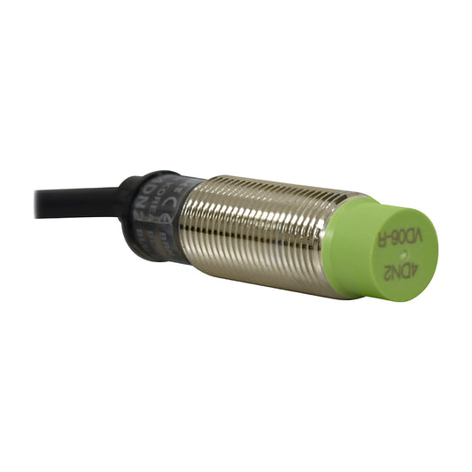Sensor inductivo Autonics M12 no blindado NPN NC PR12-4DN2-1