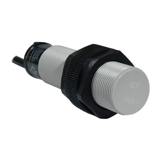 Sensor capacitivo Autonics M18 alcance 8 mm PNP NA 12-24V CC CR18-8DP-1