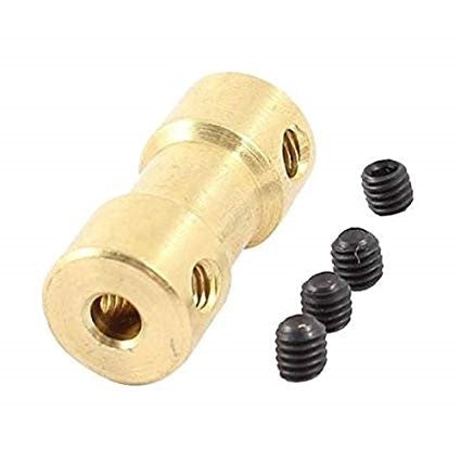 Acople rígido para eje de motor 3.175mm ~ 5mm, slim-1