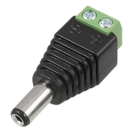 Adaptador de DC macho 2.1mm a bornera-1