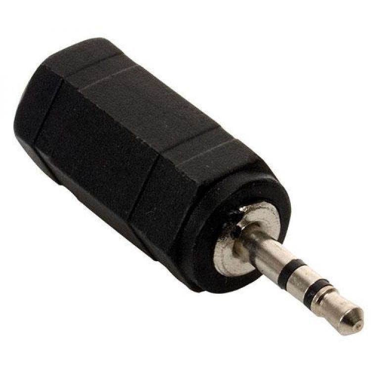 Adaptador N.A. de 3.5 mm hembra a 2.5 mm macho, mono (imagen ilustrativa)-2