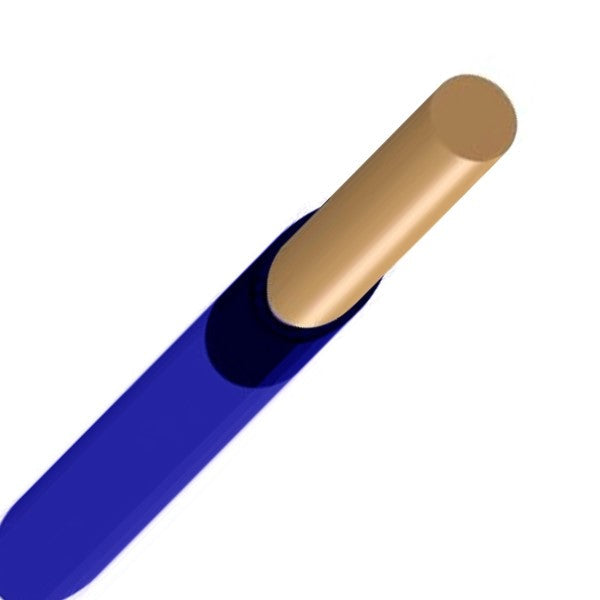 Alambre para protoboard 24 AWG, color azul-1