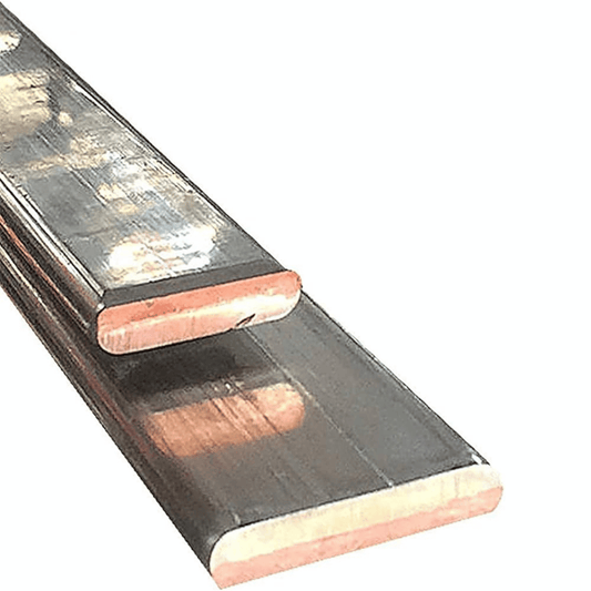 Barra de cobre estañado Pandico de 30 x 5 mm y 1 metro para 300 A