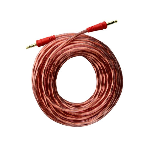 Cable de audio Audiopipe de 3.5 mm a 3.5 mm estéreo de 7.5 m-1