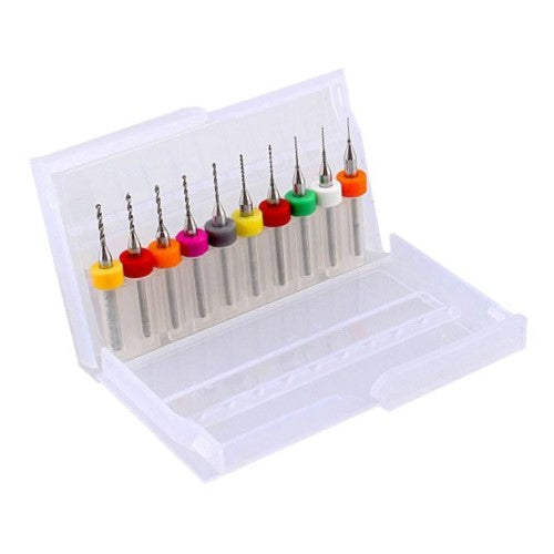 Kit de brocas de 0.3 a 1.2 mm para CNC-1