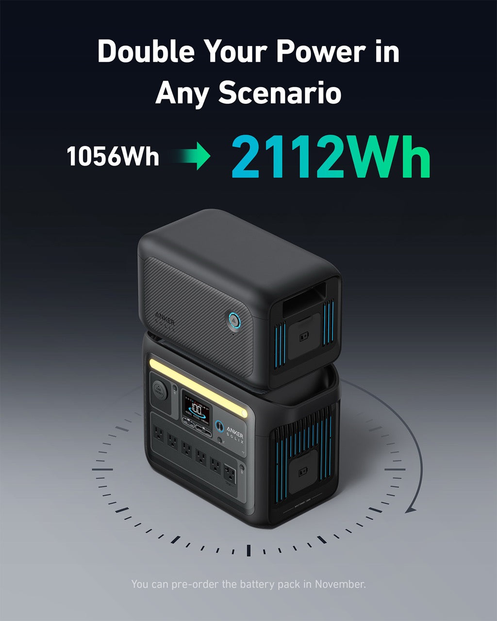 Batería de expansión Anker Solix BP1000X-3
