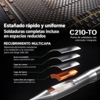 Punta de bola Mechanic C210-TO para cautín T210-4
