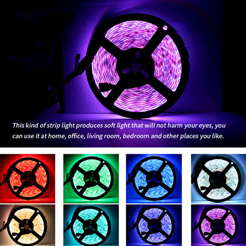 Tira LED Bluetooth USB RGB 5050 de 5m-2