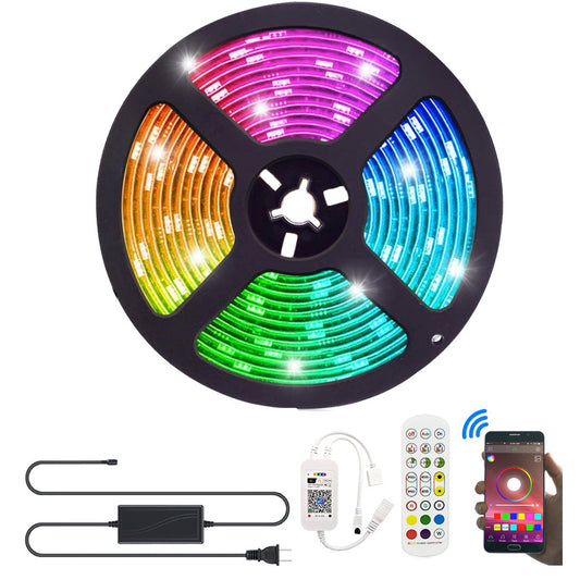 Tira LED inteligente RGB 5050 de 5m-1