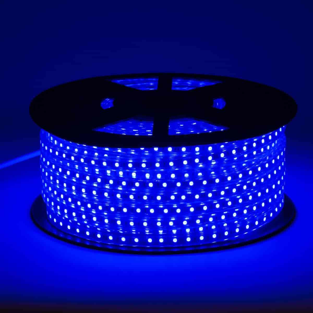 Manguera LED azul de 120V, 1 m-2