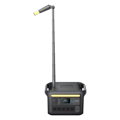 Estación eléctrica portátil Anker Solix C800X con panel de 100W