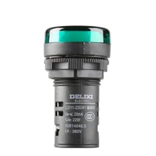 Luz piloto LED verde de 22mm-1
