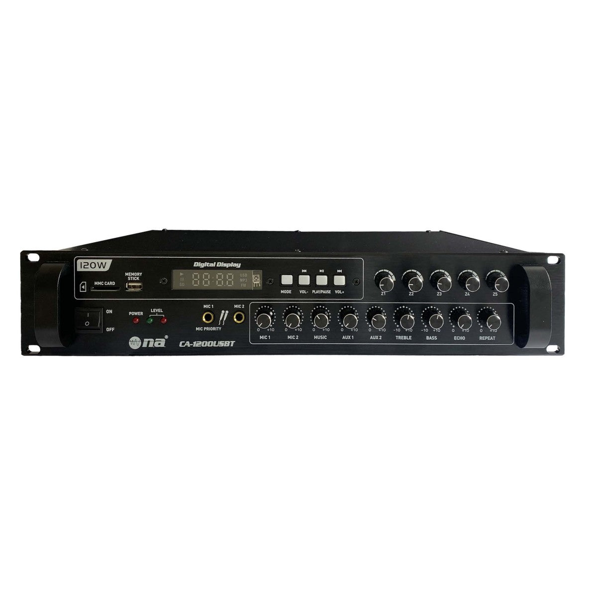 Amplificador ambiental N.A. de 120W de 5 zonas-1