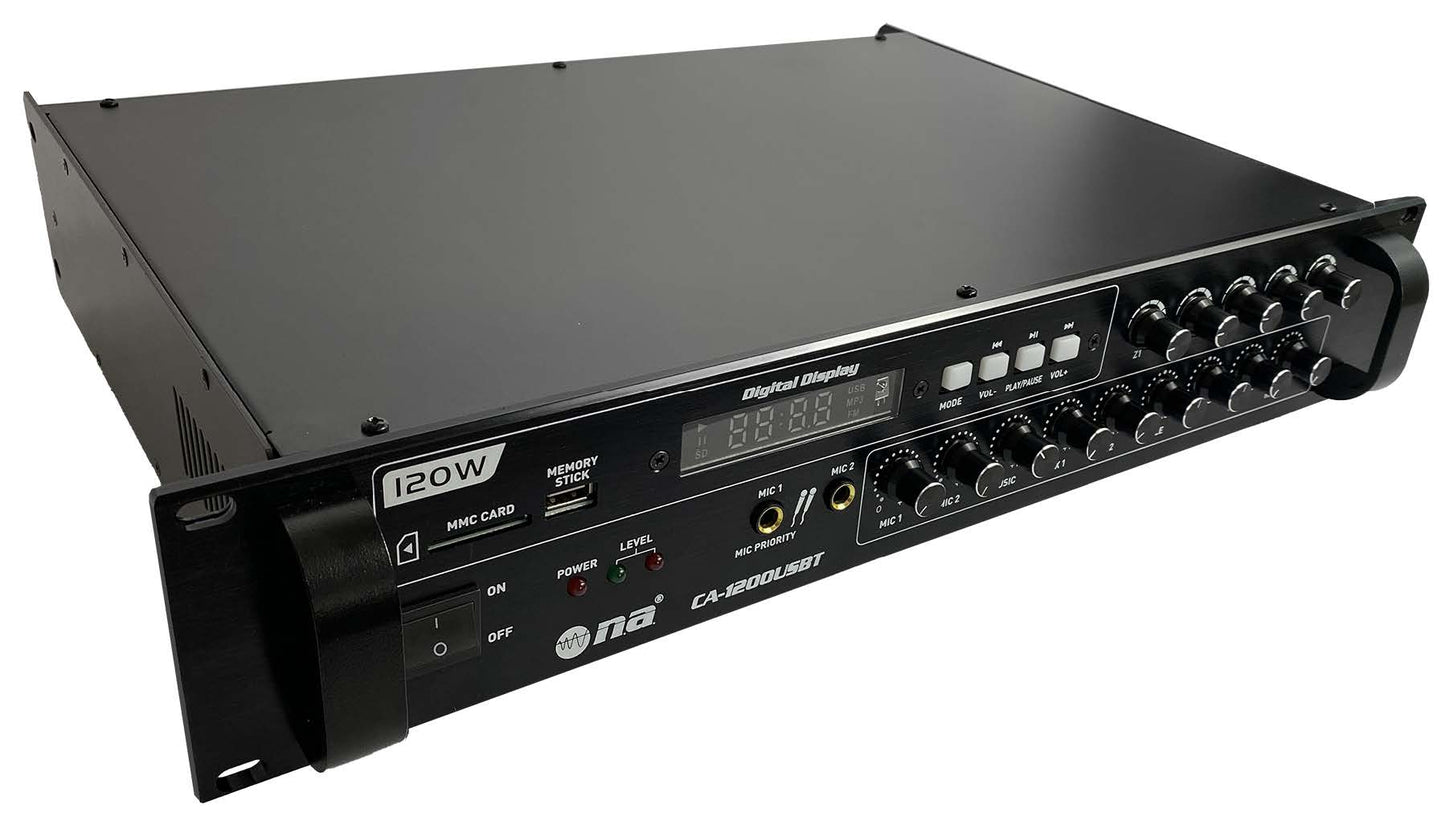 Amplificador ambiental N.A. de 120W de 5 zonas-2