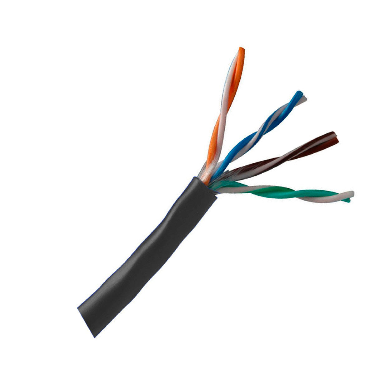Cable UTP N.A. CAT5E, negro para intemperie - metro-1