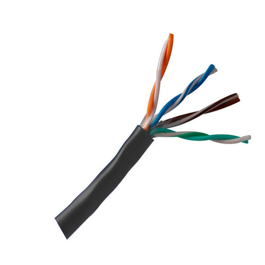 Cable UTP N.A. CAT5E, negro para intemperie - metro-1