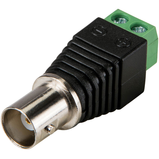 Adaptador de BNC hembra a bornera - 2 piezas-1