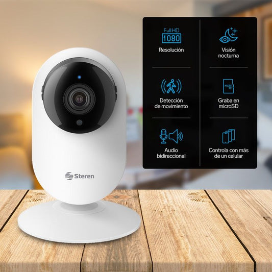 Cámara de seguridad Wi-Fi Full HD fija-2