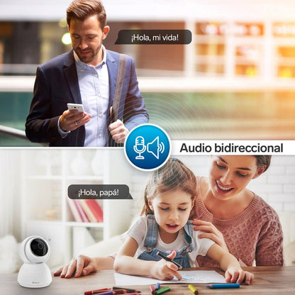 Cámara Steren Wi-Fi robotizada con sensor de movimiento - 3 MPX-6