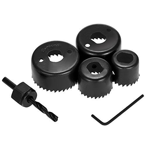 Kit de brocas para perforaciones circulares en madera de 6 piezas-1