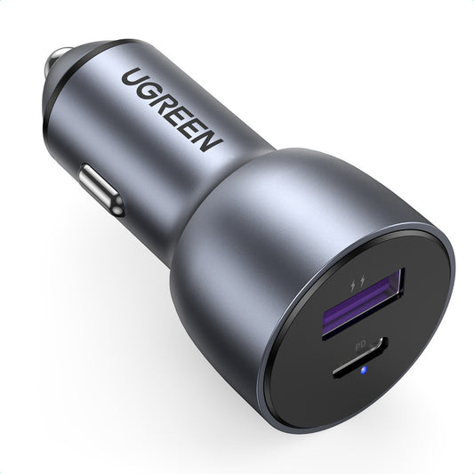Cargador UGREEN para carro de 60W-1