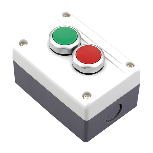Botonera Chint start-stop de sobreponer de 2 pulsadores NPH1-2001-1