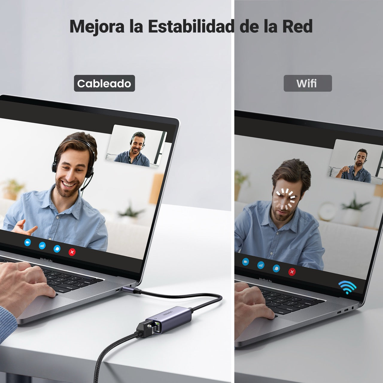 Adaptador UGREEN de USB-C a Ethernet de 1Gbps-4