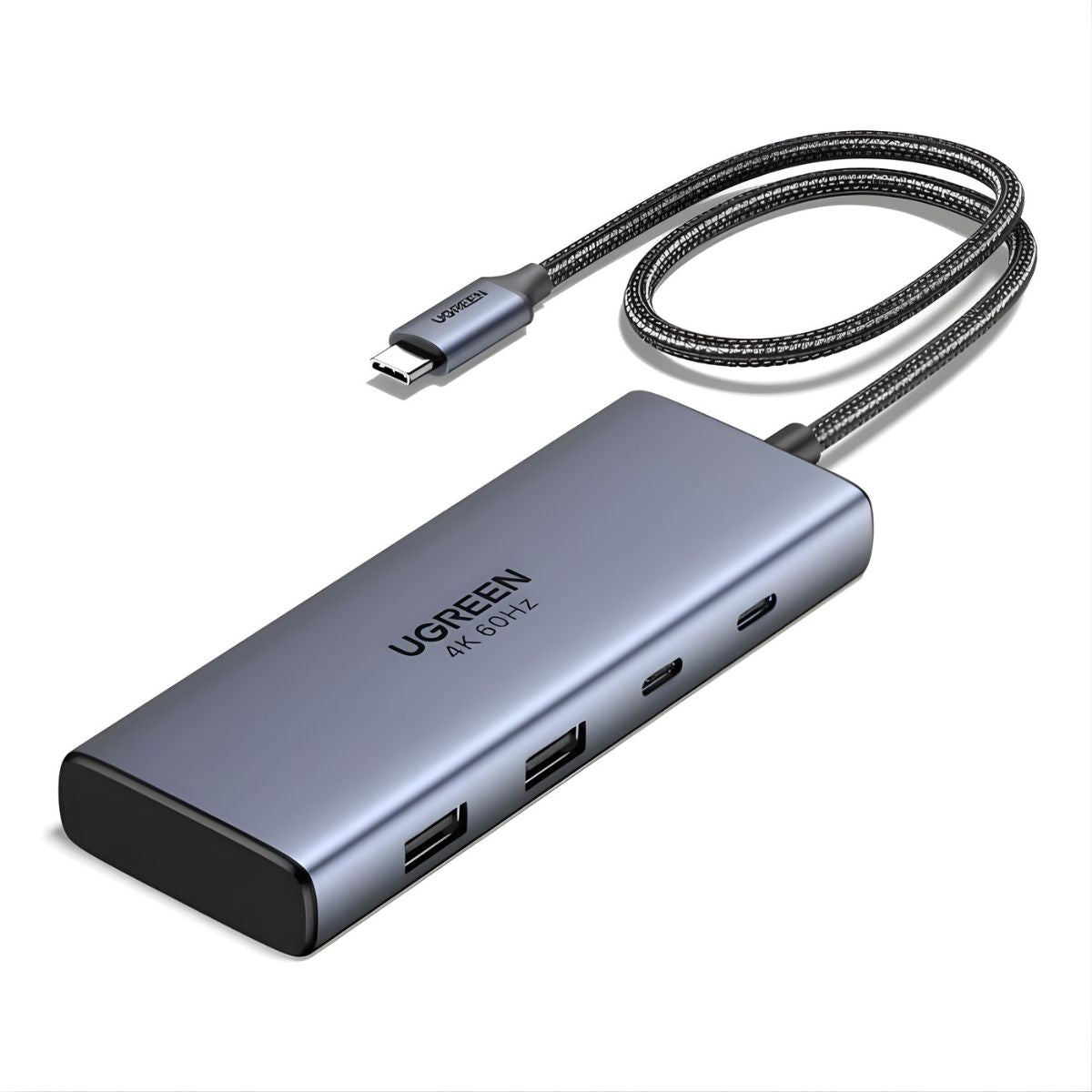 Concentrador UGREEN 7 en 1 de USB-C con 2xHDMI 4K a 60Hz-2