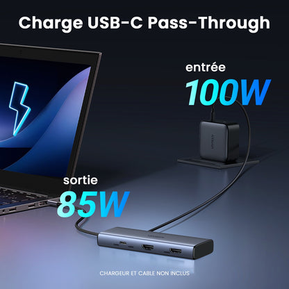 Concentrador UGREEN 7 en 1 de USB-C con 2xHDMI 4K a 60Hz-6