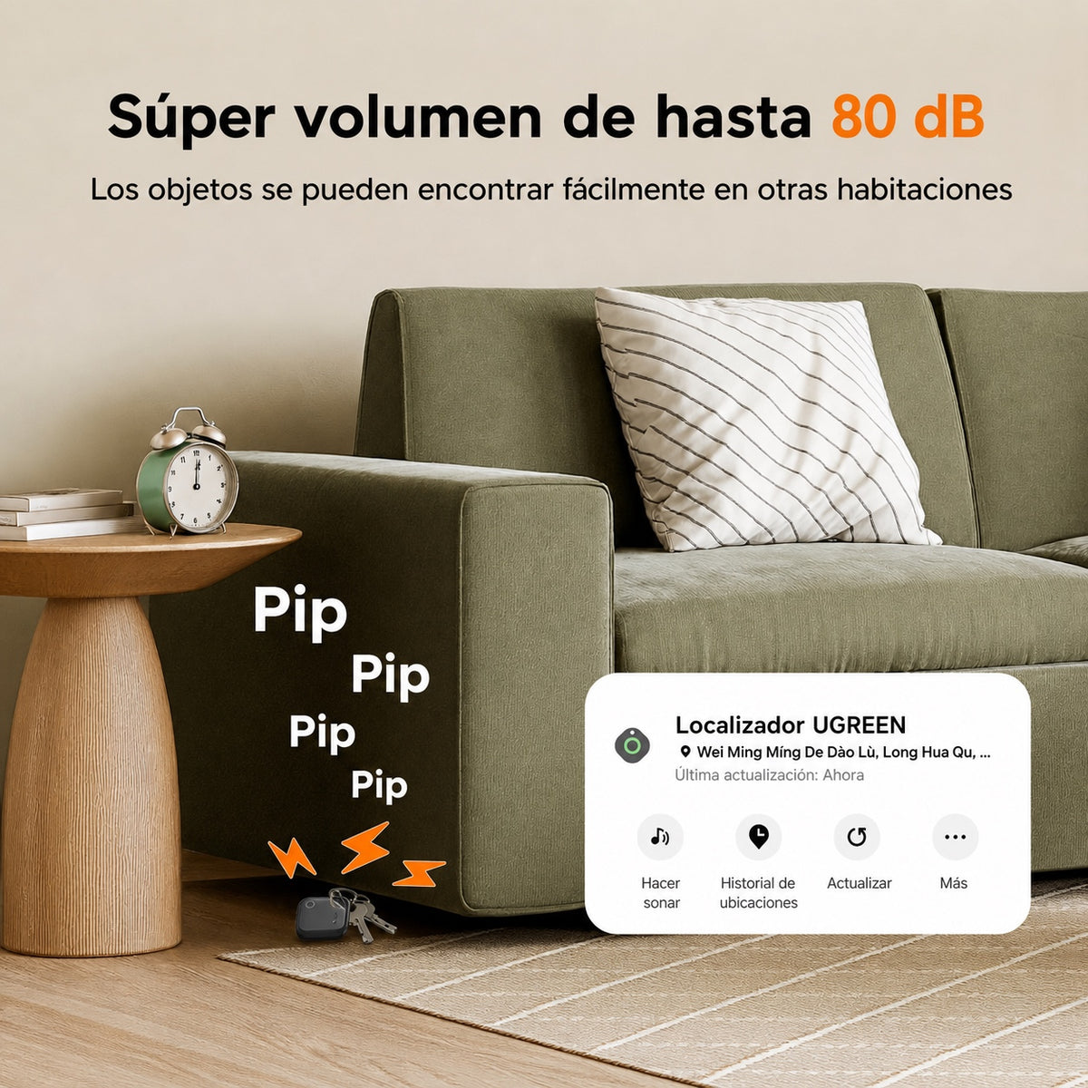 Localizador inteligente BT 5.3 para SmartThings UGREEN CM829