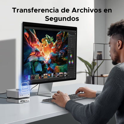 Estación de acoplamiento UGREEN para Mac Mini M4-3
