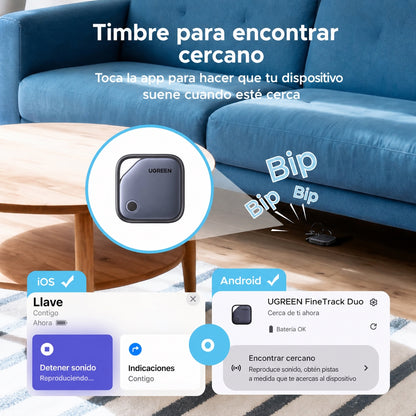 Localizador para Android o iOS UGREEN CM916