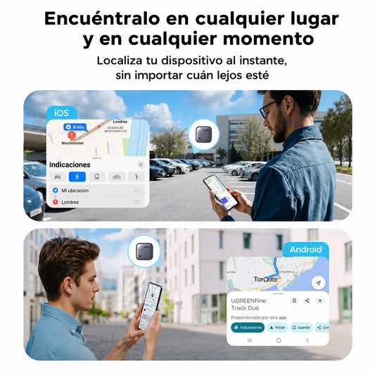 Localizador para Android o iOS UGREEN CM916