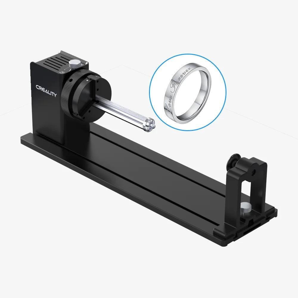 Eje Creality Rotary Roller Pro para grabadora láser-3