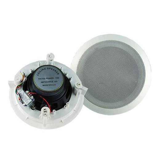 Bocina ambiental de techo N.A. 5″ 6W de 70/100V-1