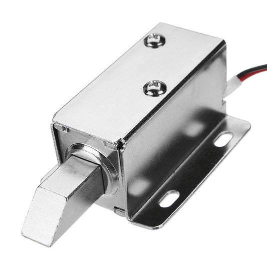 Cerradura de solenoide pequeña de 12V de 27mm-1