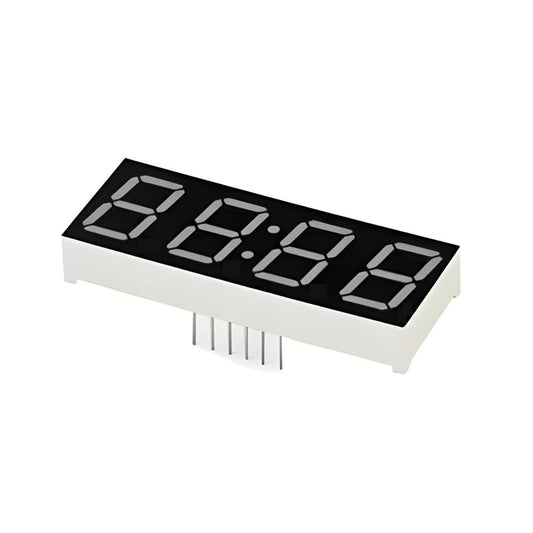 Display de 7 segmentos de reloj, ánodo común de 0.36"-1