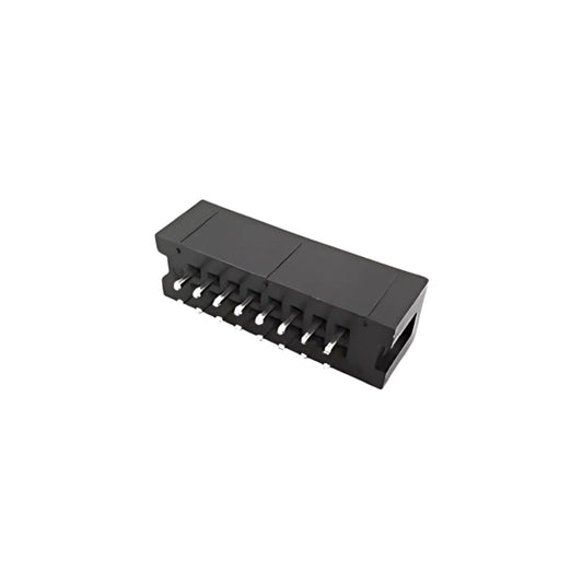 Conector DC3-16P macho curvo de 2 x 8 pines-1