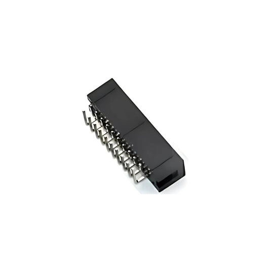 Conector DC3-18P macho curvo de 2 x 9 pines-1